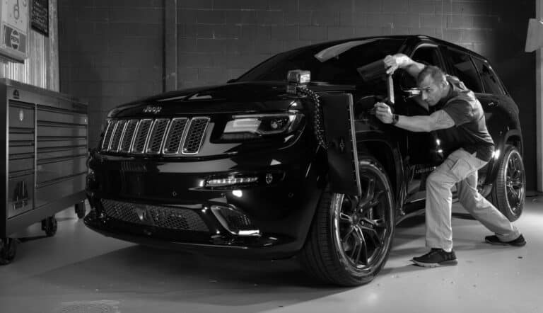 auto dent removal service luxury vehicle boston massachusetts rpm dent repair
