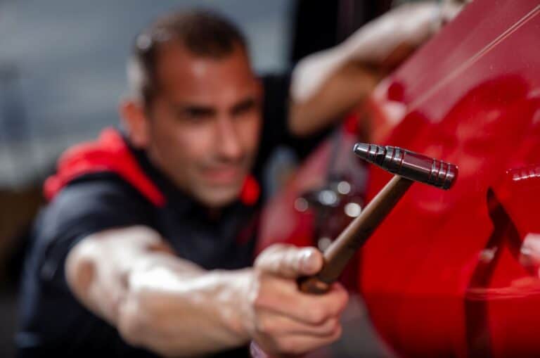 Paintless dent removal service near Boston Massachusetts at RPM Dent Repair Raynham