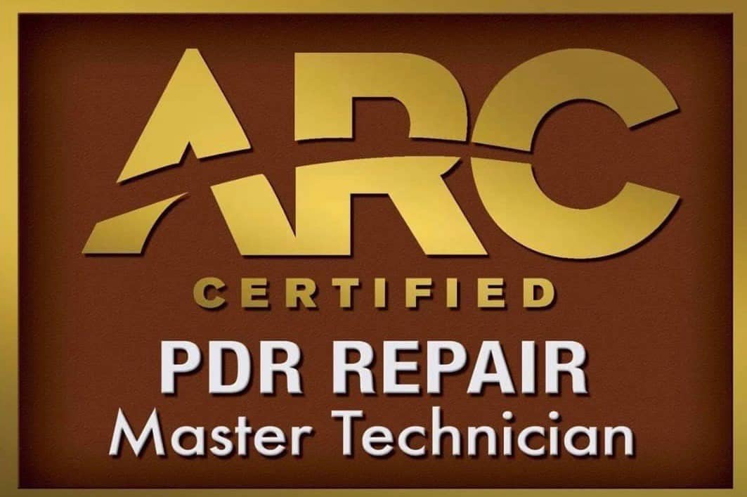 ARC Certified Master PDR Technician certification badge for John Scatto Jr. at RPM Dent Repair