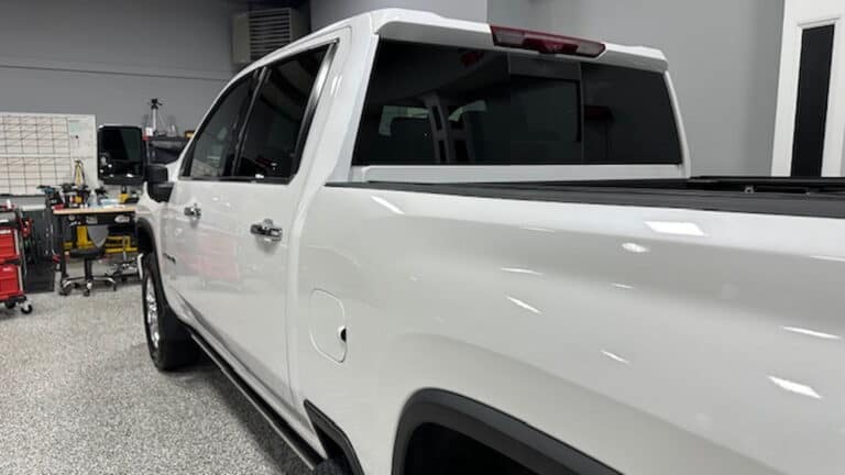 truck bed panel dent repair after paintless dent removal rpm dent repair raynham massachusetts