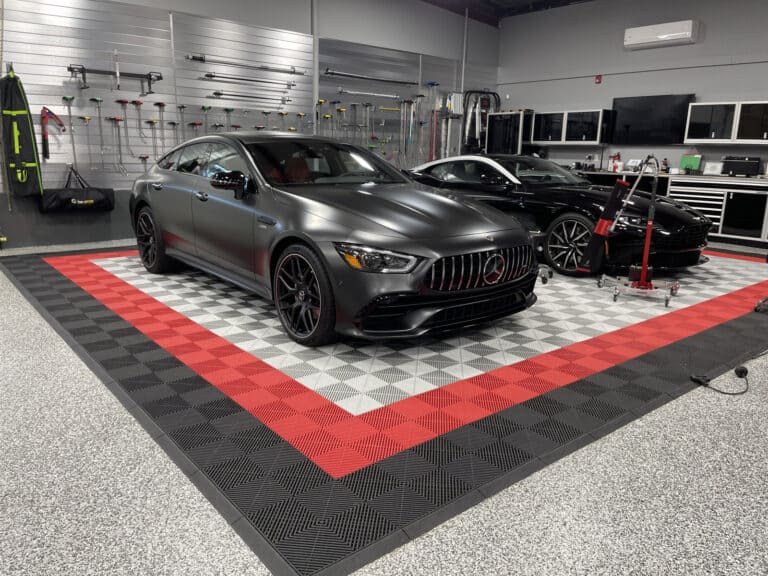 Mercedes-AMG GT Coupe PDR After — RPM Dent Repair Raynham MA Mercedes-AMG GT 4-door coupe after paintless dent repair at RPM Dent Repair shop in Raynham Massachusetts